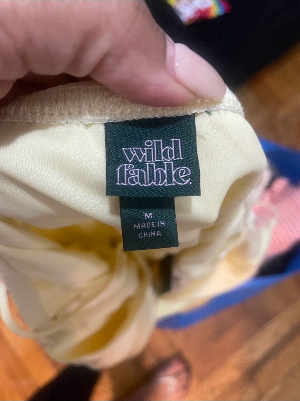 wild fable Pale Yellow Satin Slip Dress - Picture 2 of 10